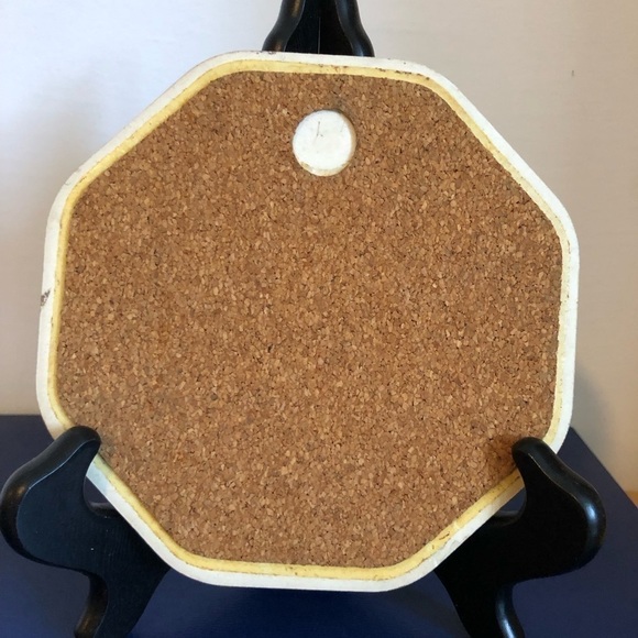 Mid-Century HORSE TRIVET TILE plaque THOROUGHBRED  - TOP CONDITION - Picture 3 of 4